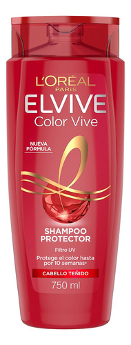 Shampoo Elvive L'oréal Paris Color Vive Filtro Uv X 750 Ml