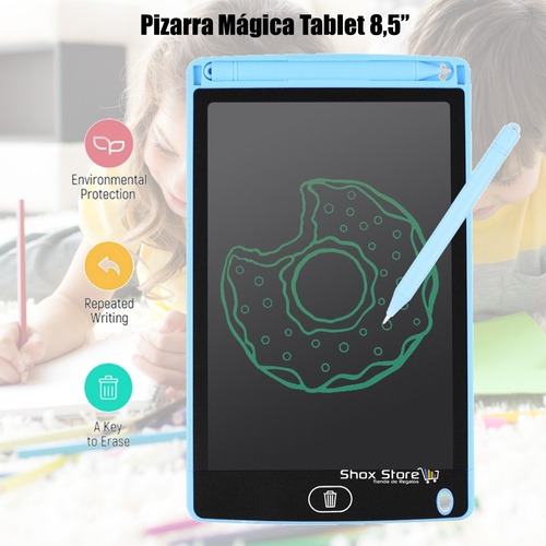 Pizarra Magica Tablet Lcd Original Dibuja Y Borra Infantil