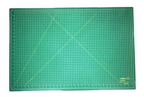 Base De Corte 90x60 Patchwork,scrapbook Verde