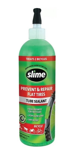 Líquido Selante Slime Para Pneus Com Câmara 473ml Bike/moto