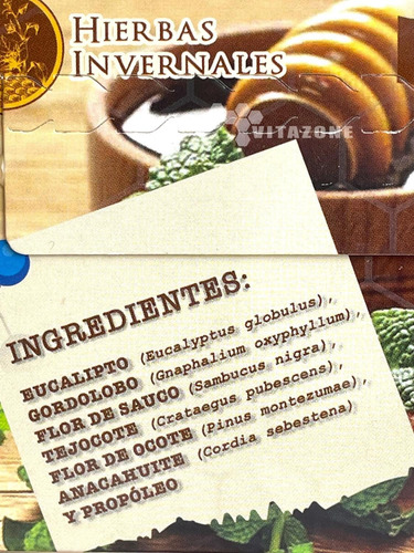 Imagen 2 de 6 de Té Abango Con Propóleo 25 Sobres Therbal