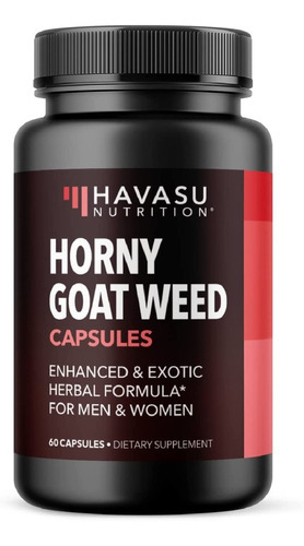 Horny Goat Weed Vigor Libido Energia Sexual Vitalidad Eg H1 Sabor Sin Sabor