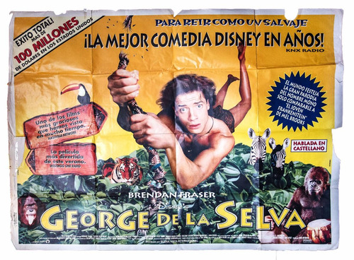 Afiche Antiguo De Cine George De La Selva. 30118