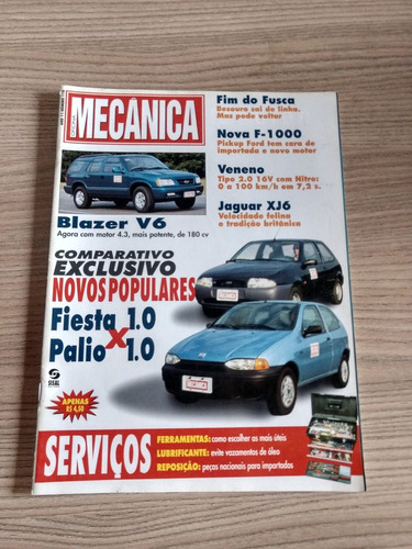 Revista Oficina Mecânica 118 Fusca Palio Fiesta Blazer Re039