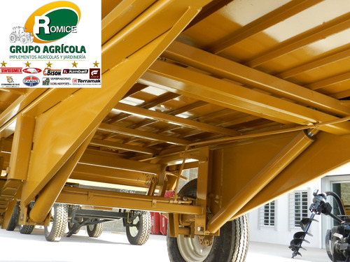 Remolque Ensilador Hidraulico Cosechador 6 Toneladas Bison