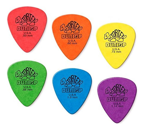 Dunlop Tortex Standard Picks Sample Variety Mix Pack (2 O...