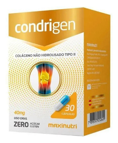 Para el dolor Condrigen C/30 Collagen Type Two Ready