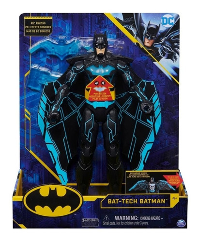Batman Electrónico Alas Desplegables Luces Y Sonidos Nuevo | Meses sin  intereses
