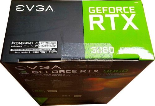 Gpu Tarjeta De Vídeo Gaming Nvidia Rtx 3060 12 Gb Gddr6