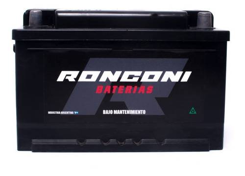 Bateria 12x75 Ronconi Autos Camionetas Nafta, Diesel O Gnc