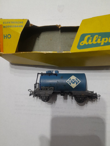 Bagon Tanque De Petróleo Tren Eléctrico Ho. Liliput (Usado)