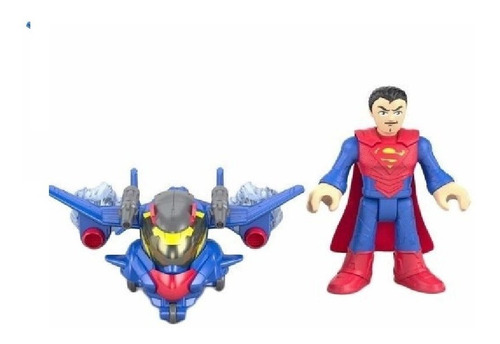 Imaginext Dc Armadura De Combate Batman O Superman Dfx52