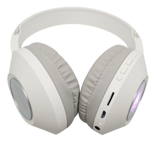 Fone Wireless Bluetooth Sem Fio Headphones Com Microfone Cor Branco