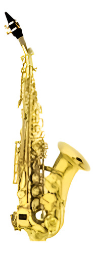 Blessing - Sax Soprano Curvo Sib, Laqueado Con Estuche