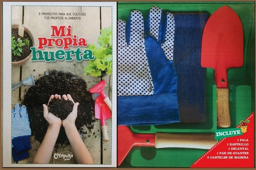 Libro Mi Propia Huerta - Clara Billoch - Kit Para Cultivar