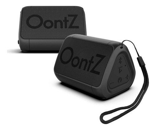 Oontz Angle Solo Pack De 2 Altavoces Bluetooth Inalámbricos Color Negro 110v