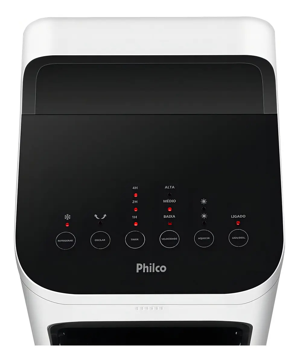 Climatizador De Ar Quente E Frio Com Controle Remoto Philco Cor Branco