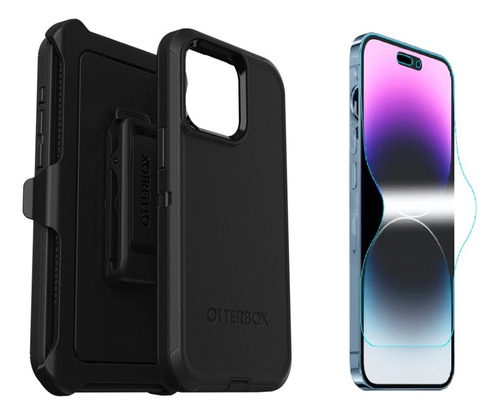 Carcasa Otterbox Para iPhone 13 Pro Max + Lamina De Hidrogel