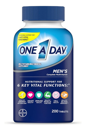 One A Day | Para Hombre | 200u