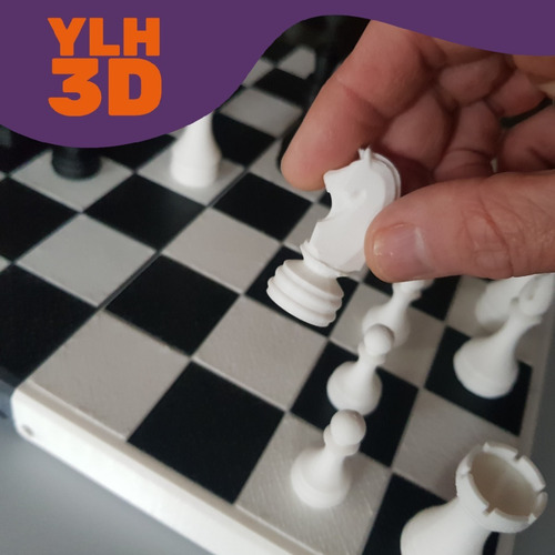 Juego De Ajedrez Ylh3d | Impresión 3d | Ml