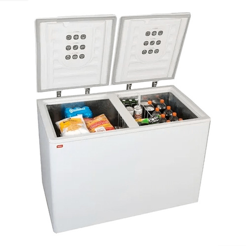 Imagen 4 de 9 de Freezer De Pozo 384l 2 Puertas 3 Funciones Neba F402 Outlet