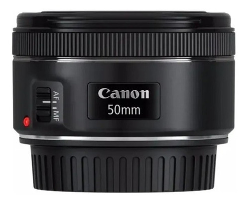Imagem 1 de 5 de Lente Canon Ef 50mm 1.8 Stm Auto-foco Nota Fiscal Garantia
