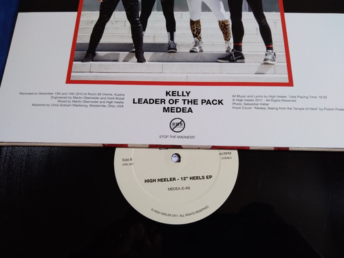Lp High Heeler - 12 Heels Ep (judas Priest, Helloween, Riot) (Usado)