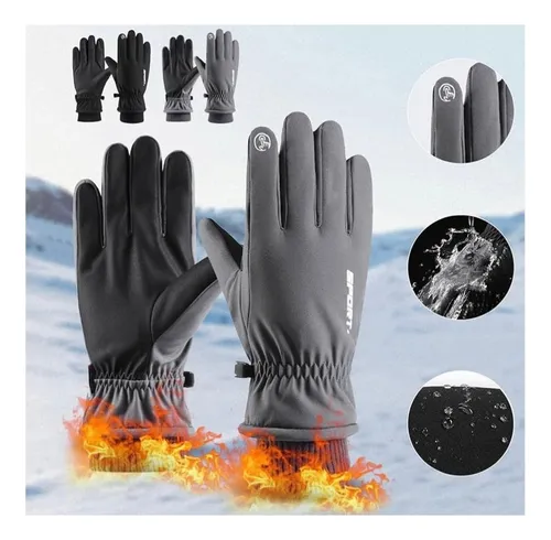Guantes Térmico Invierno Impermeable Cálido Nieve Deportivo