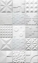 Comprar 1 Placa 3d Pvc Decorativas Ilove3d Revestimento Parede 50x50
