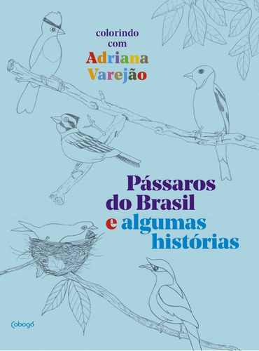 Pássaros do Brasil e algumas histórias: colorindo com Adriana Varejão, de Varejão, Adriana. Editora de livros Cobogó LTDA, capa mole em português, 2017