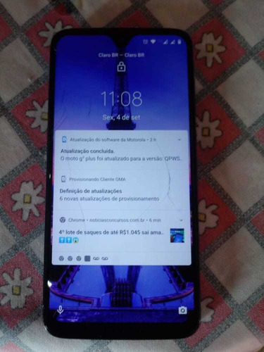 Celular Moto G7 Plus 64 Gigas De Memória