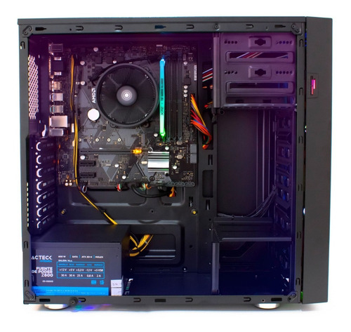 Xtreme Pc Gamer Radeon Vega 11 Ryzen 5 Ssd 240gb Monitor Fhd