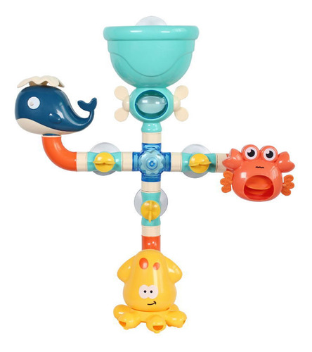 Baby Bath Toys, Juguete Para Pipa De Ducha Seguro Con Ventos