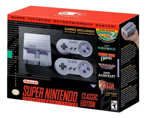 Nintendo Snes Classic Mini  Original / 21 Juegos Precargados