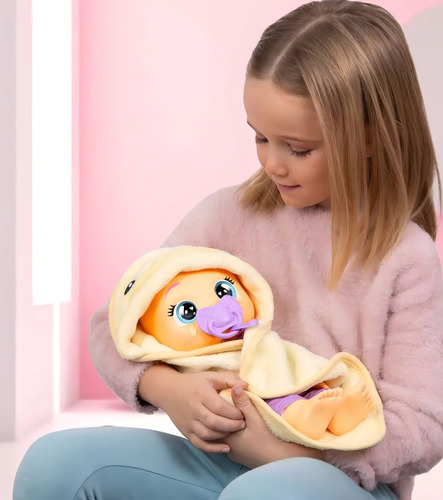 Cry Babies Newborn Mi Primer Baño Bebe Interactiva Zoe
