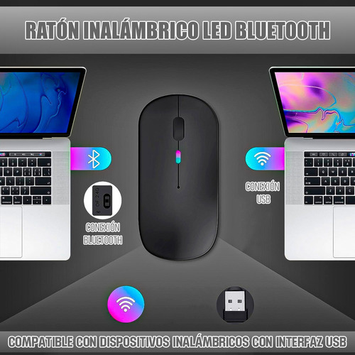 Mouse Inalambrico Mouse Bluetooth Mouse Inalambrico Recargab
