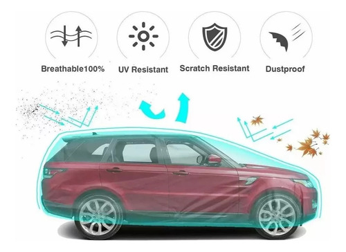 Ys! Funda Para Carro Suv Meng Wei Impermeable Accesorios