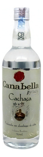 Cachaça Canabella Prata Pura Branca Inox .´.