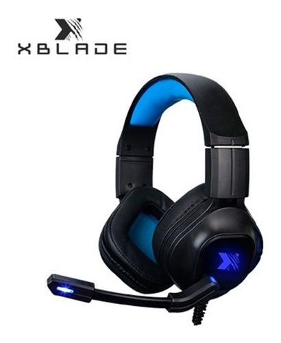 Audifono Micro Xblade Gaming Monster Black/blue- Gxb-hg8944