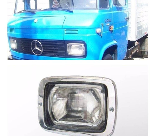 Optica Delantera P/ Mercedes Benz 608 De 1975 A 1990 Derecha