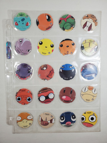 Colección De Tazos Piks Pokémon 2000 50/50 Piezas (Usado)