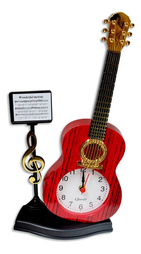 Reloj Despertador De Guitarra