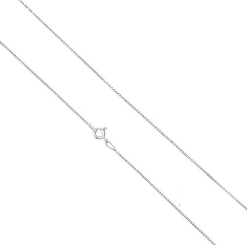 Imagem 7 de 7 de Cordão Corrente Veneziana Em Prata 925 Masculina 60cm 1,2mm