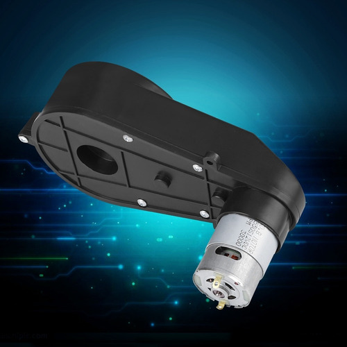 Zj 12v 30000rpm Juguete Motor Eléctrico Caja De Engranaje .