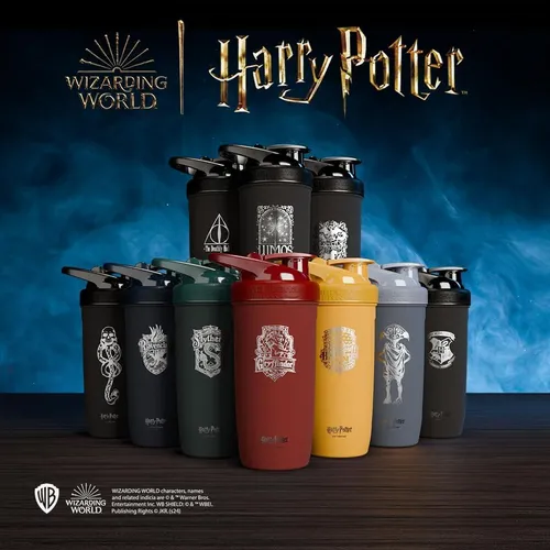 Botella De Batido Smartshake Expecto Patronum 900 Ml Acero