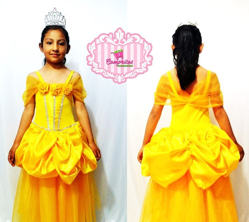 Disfraz Vestido Bella Durmiente Niña Hallowen Envio Gratis