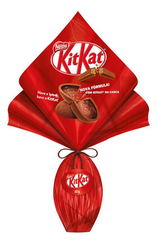 Ovo de Páscoa Kitkat Nestlé 227g