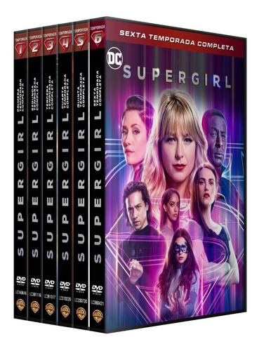 Supergirl Importe Por Temporada - Dvd Latino/ingles Subt Esp