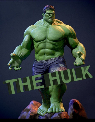 Action Figure Marvel Stl Hulk - Tylerb