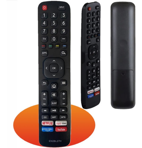 Control Para Hisense / Sharp Smart Tv En2bl27h Universal